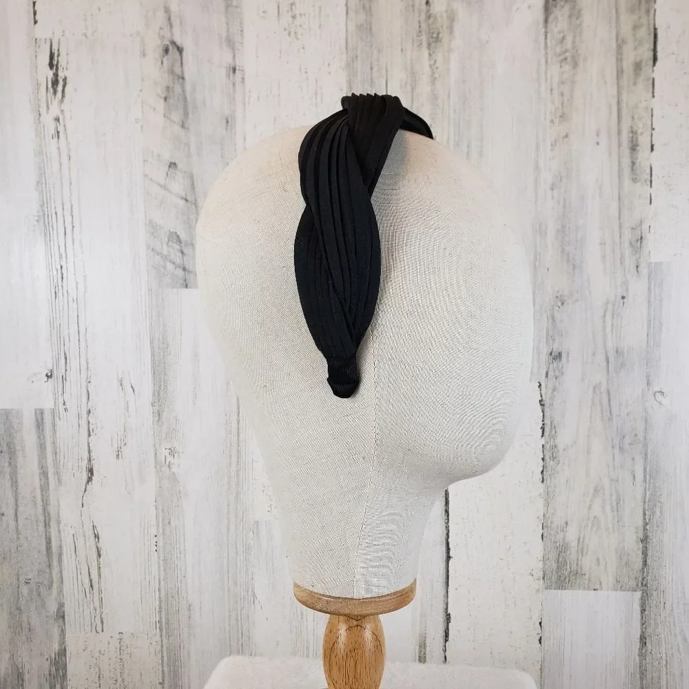 Black Braided Headband